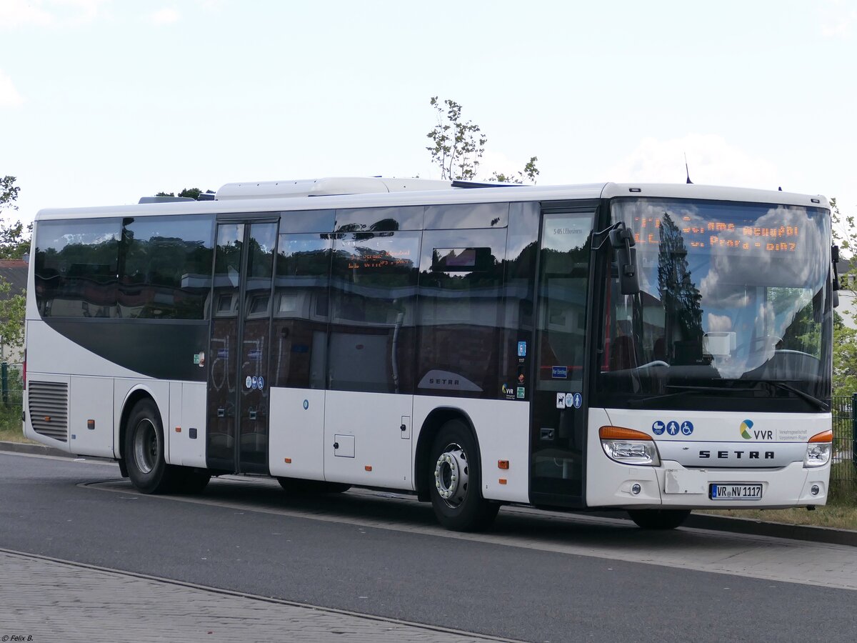 Setra 415 LE Business der VVR in Sassnitz.