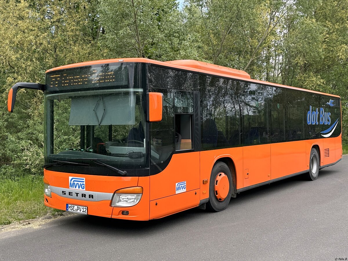 Setra 415 NF der MVVG in Plau am See.