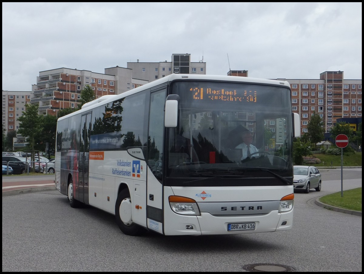 Setra 415 UL der Kstenbus GmbH in Rostock.