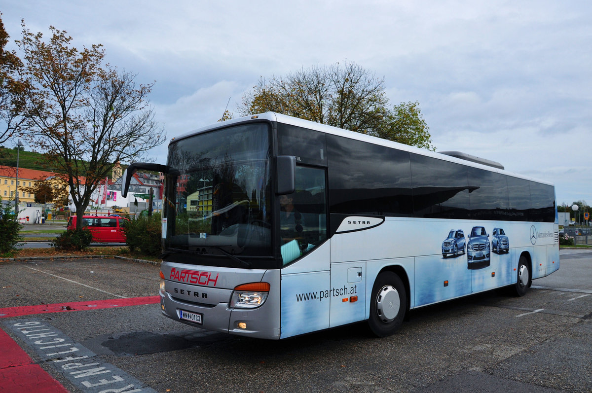 Setra 415 UL von Partsch Reisen aus sterreich in Krems.