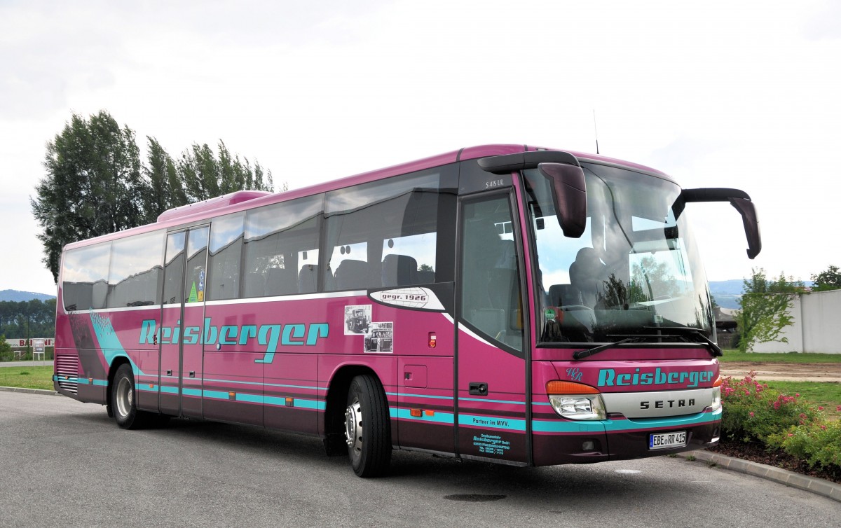 Setra 415 UL von Reinsberger Reisen aus Deutschland am 12.Juli 2014 in Krems gesehen.