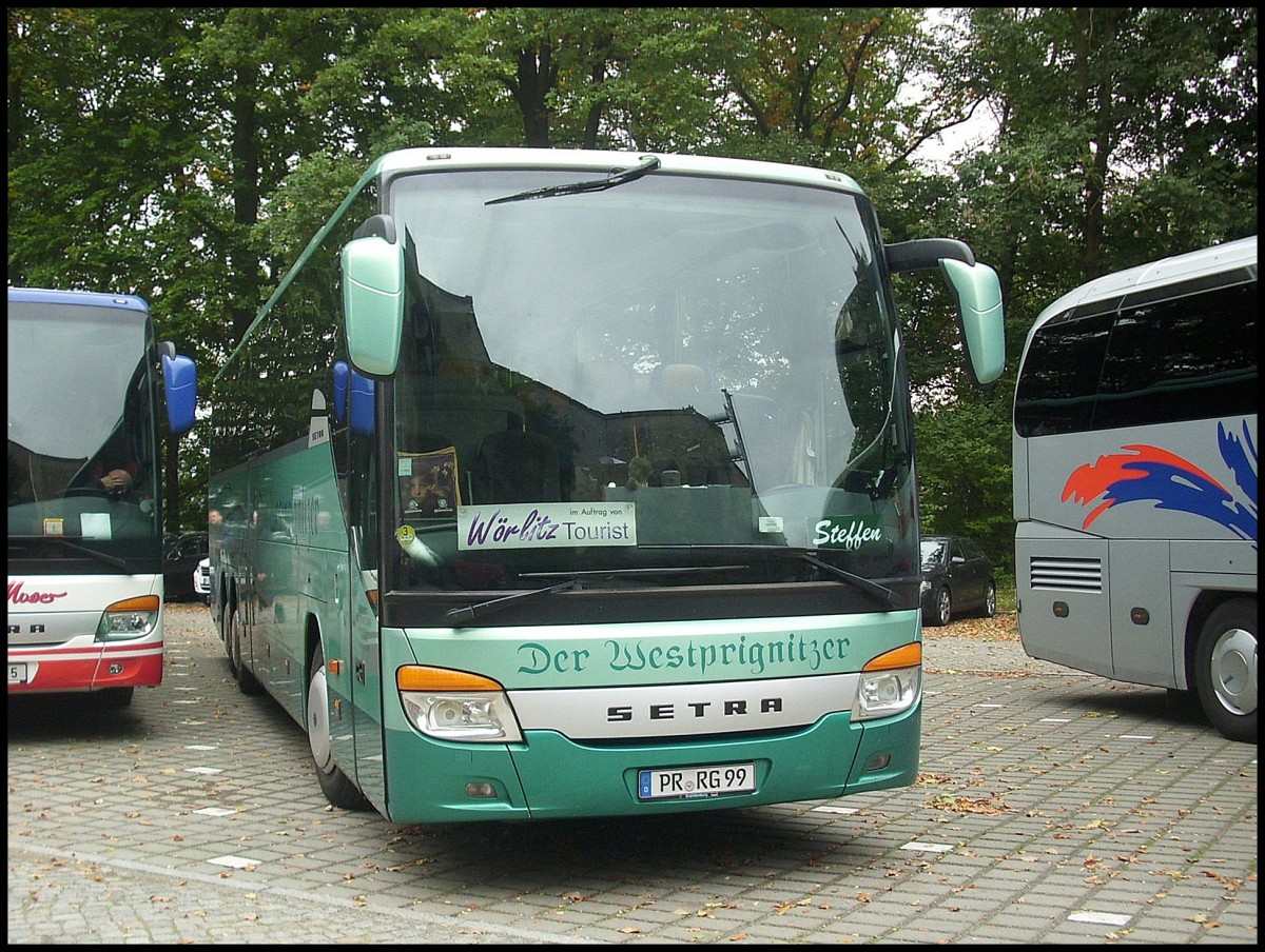 Setra 416 GT-HD von Der Westprignitzer aus Deutschland bei der Festung Knigsstein.