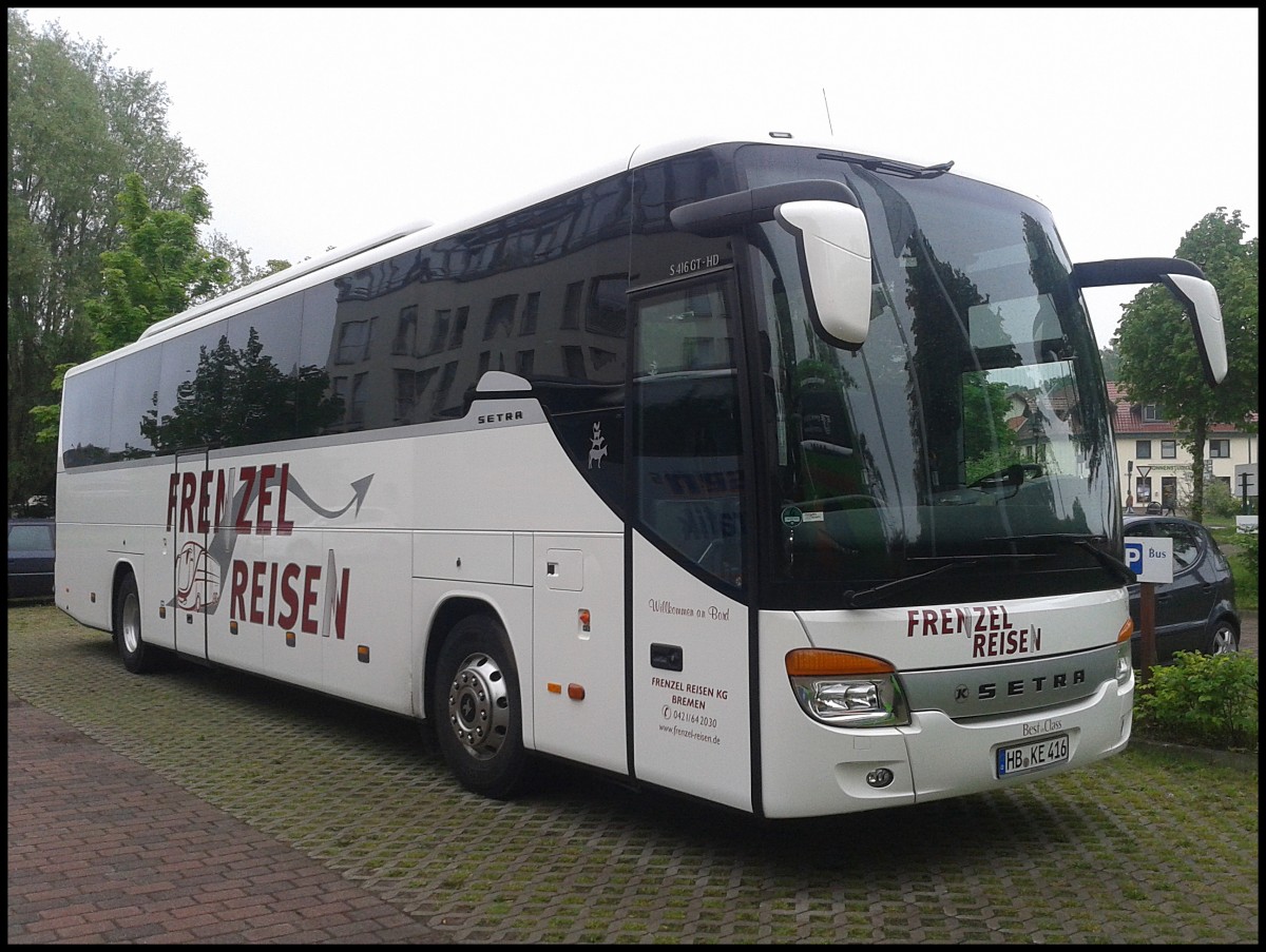 Setra 416 GT-HD von Frenzel-Reisen aus Deutschland in Bergen.