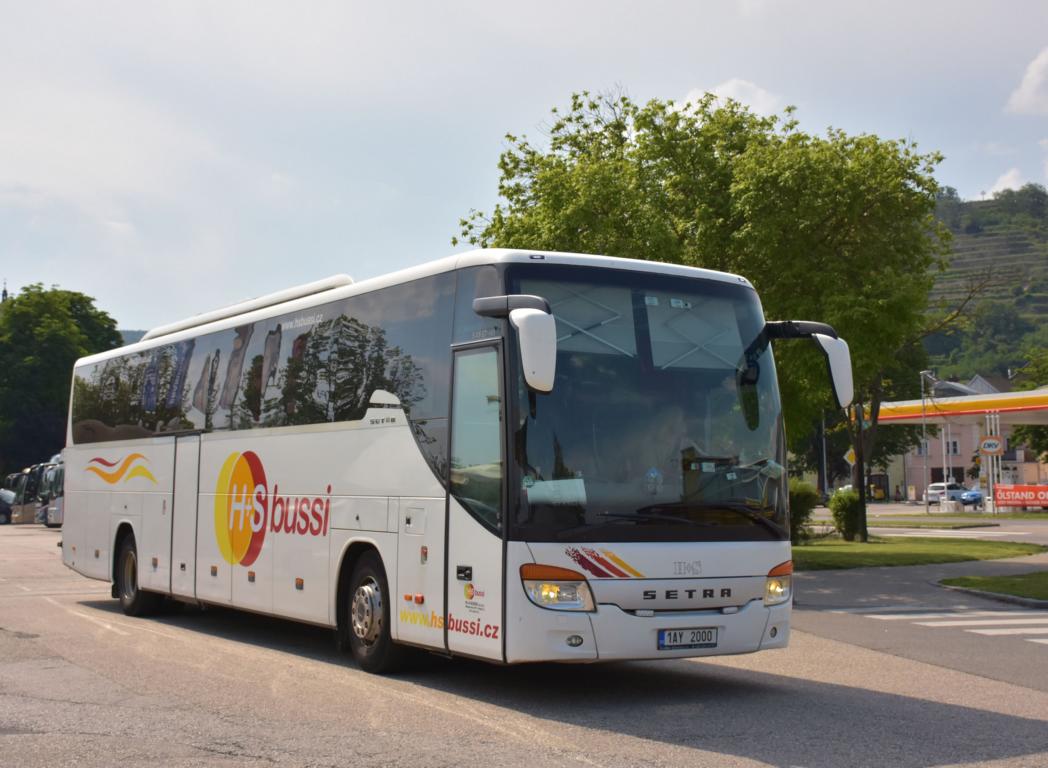 Setra 416 GT- HD von H&S Bussi Reisen aus der CZ 2018 in Krems.