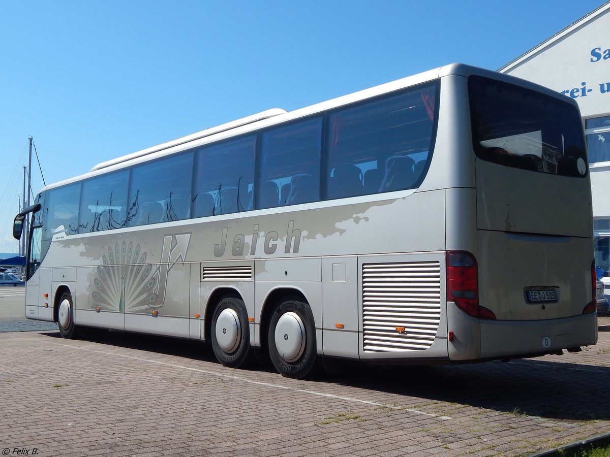 Setra 416 GT-HD von Jaich aus Deutschland im Stadthafen Sassnitz.