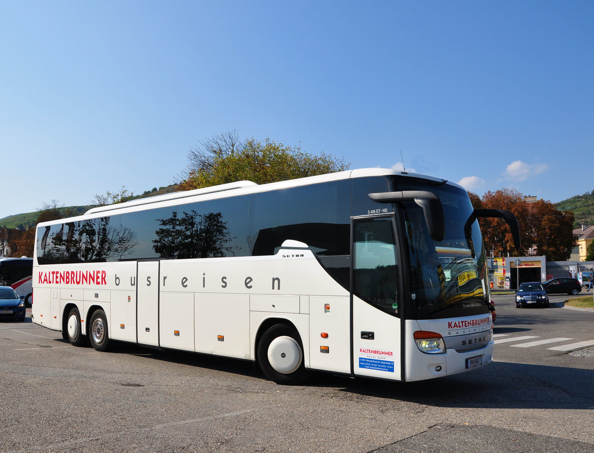 Setra 416 GT-HD von Kaltenbrunner Reisen aus sterreich in Krems.