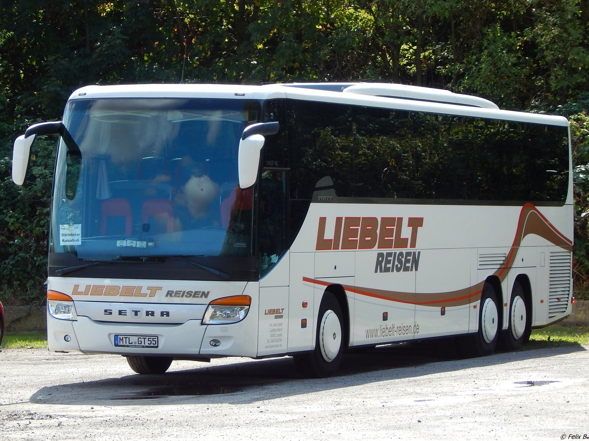 Setra 416 GT-HD von Liebelt Reisen aus Deutschland in Binz.