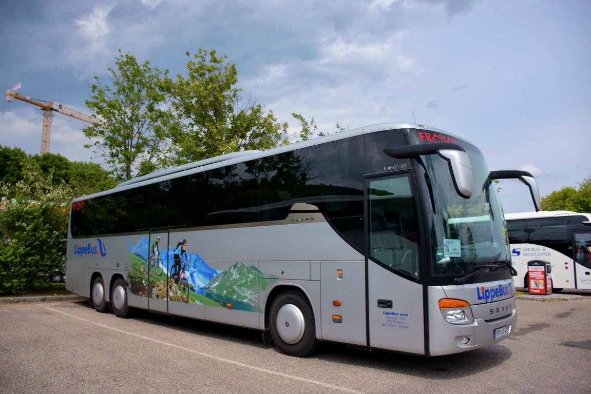 Setra 416 GT-HD von Lippe Bus aus der BRD.