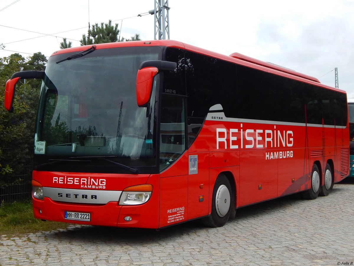 Setra 416 GT-HD vom Reisering Hamburg aus Deutschland in Binz. 