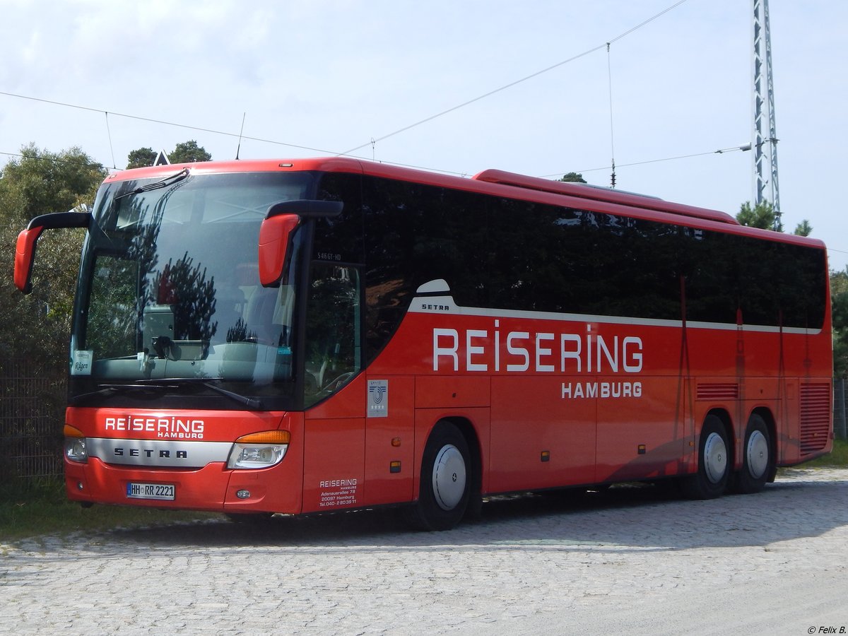 Setra 416 GT-HD vom Reisering Hamburg aus Deutschland in Binz. 