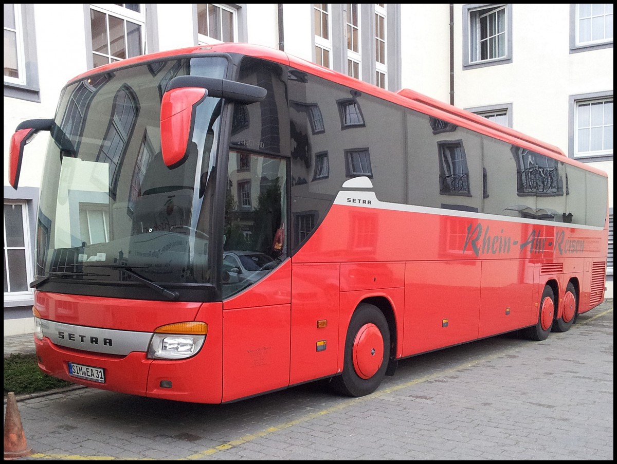 Setra 416 GT-HD von Rhein-Ahr-Reisen aus Deutschland in Sassnitz.