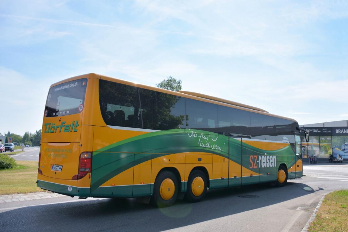 Setra 416 GT-HD von SZ Reisen aus der BRD.