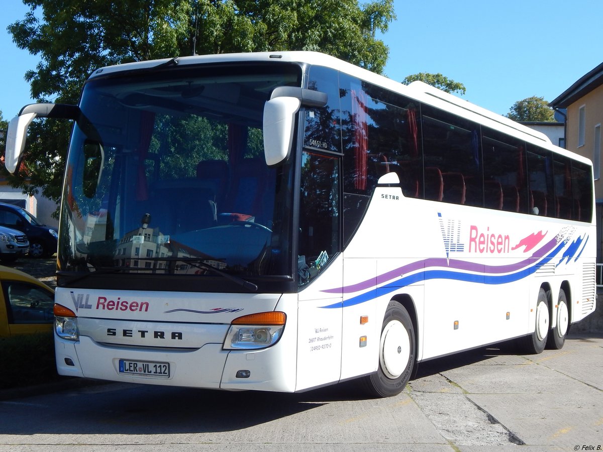 Setra 416 GT-HD von VLL Reisen aus Deutschland in Sassnitz.