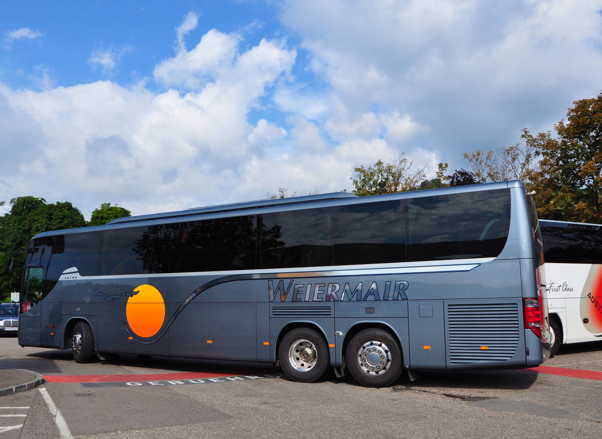 Setra 416 GT-HD von Weiermair Reisen aus sterreich in Krems gesehen.