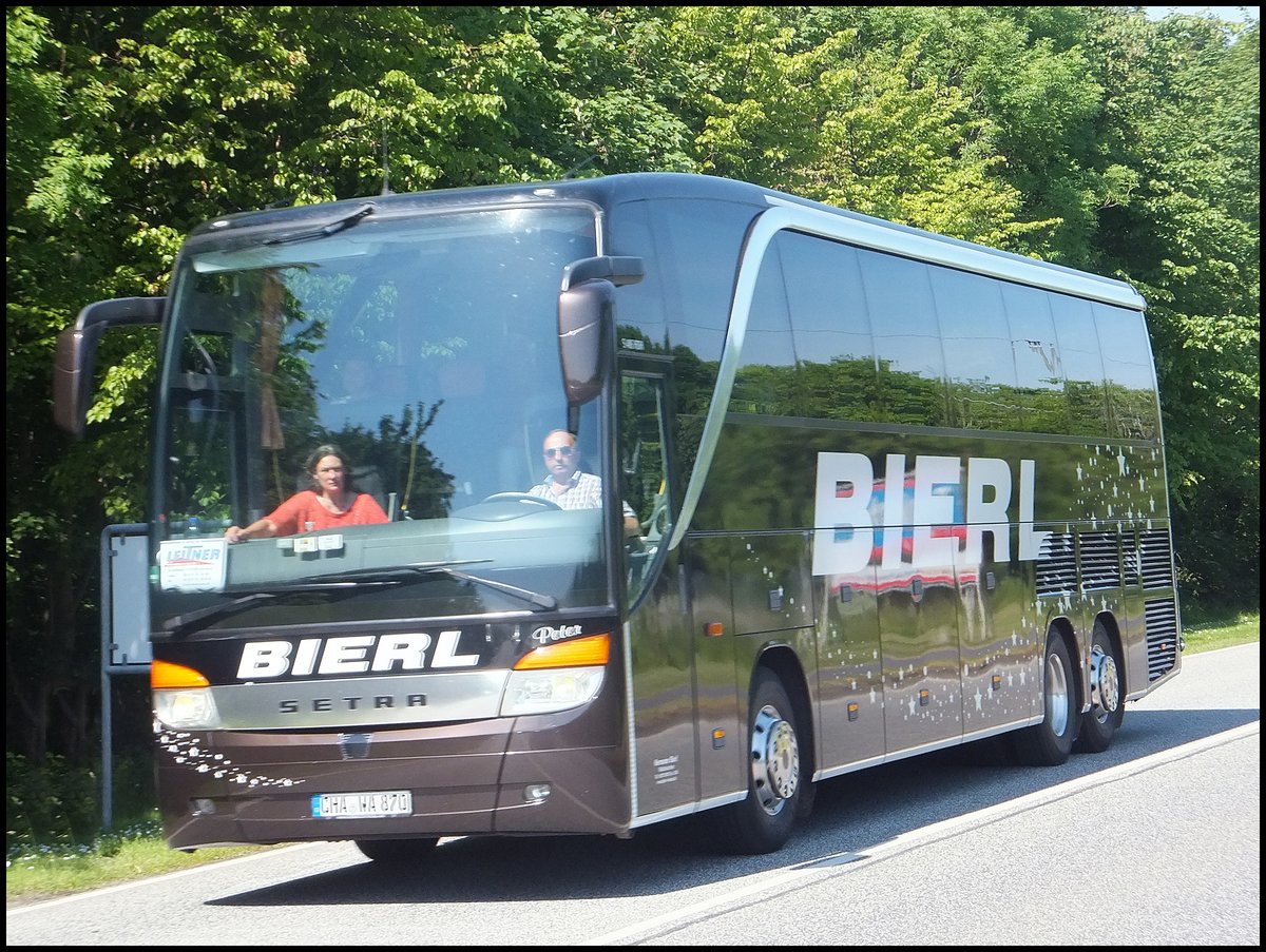 Setra 416 HDH von Bierl aus Deutschland in Sasnitz. 