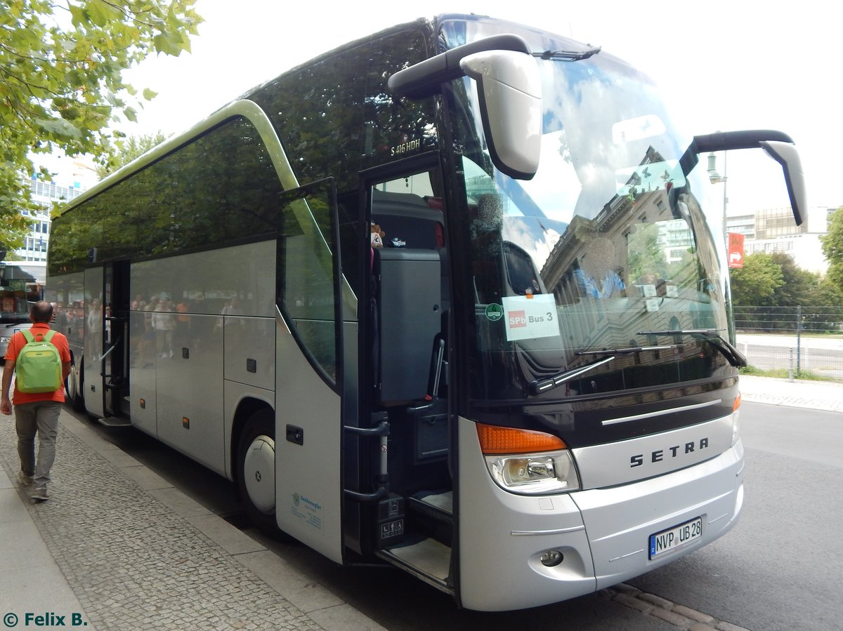 Setra 416 HDH von Boddensegler aus Deutschland in Berlin.