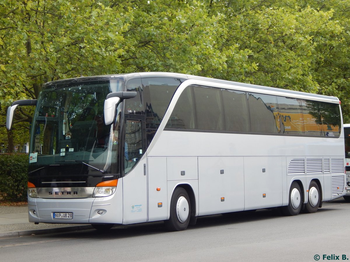 Setra 416 HDH von Boddensegler aus Deutschland in Berlin.