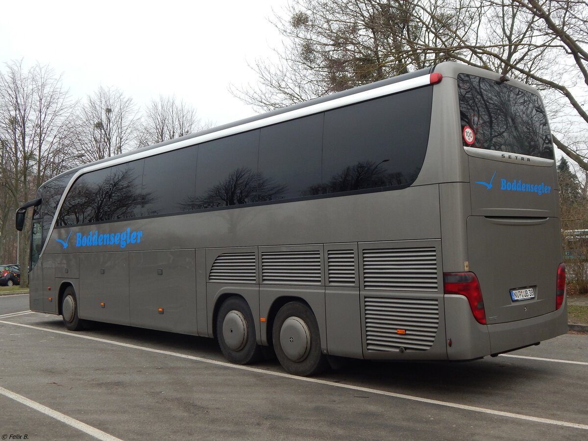 Setra 416 HDH von Boddensegler aus Deutschland in Stralsund.