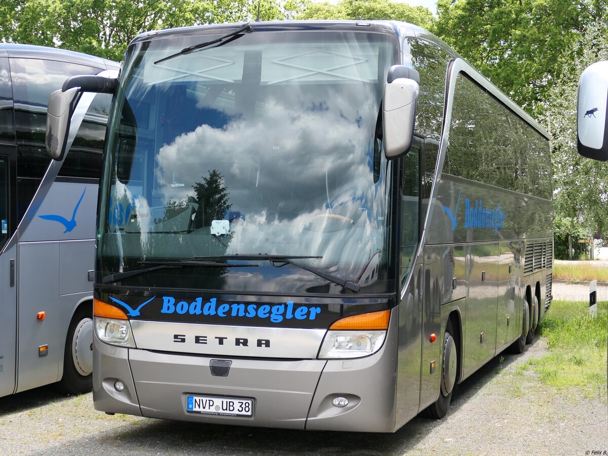 Setra 416 HDH von Boddensegler aus Deutschland in Marlow.