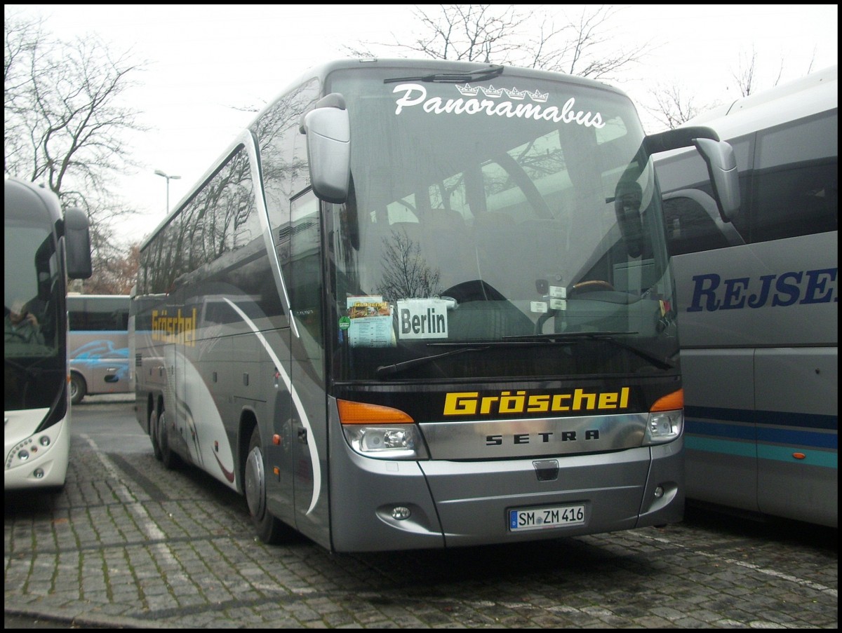 Setra 416 HDH von Grschel aus Deutschland in Berlin.