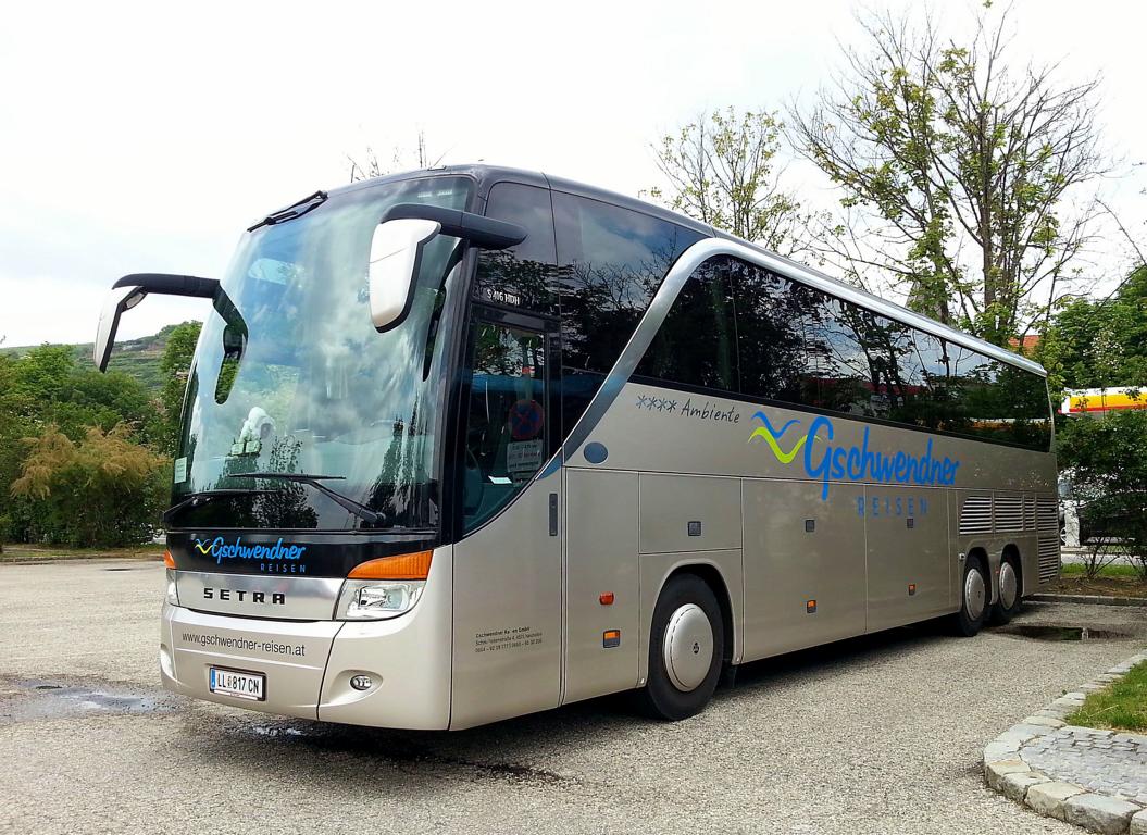 Setra 416 HDH von Gschwendner Reisen aus sterreich 2018 in Krems.