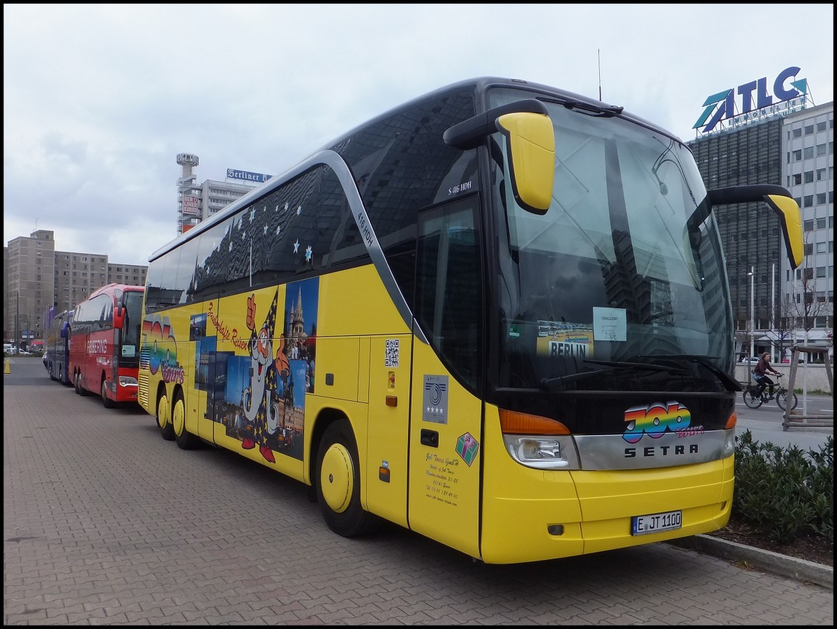 Setra 416 HDH von JobTours aus Deutschland in Berlin.