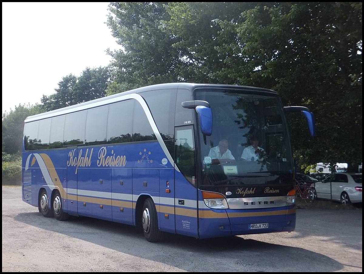 Setra 416 HDH von Kofahl Reisen aus Deutschland in Binz.