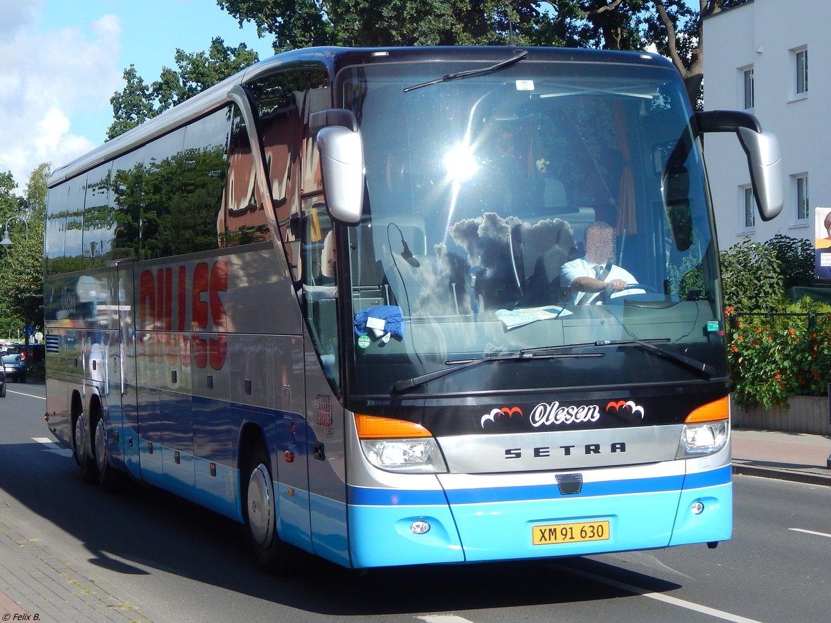 Setra 416 HDH von Olesen/Nilles aus Dnemark in Binz.