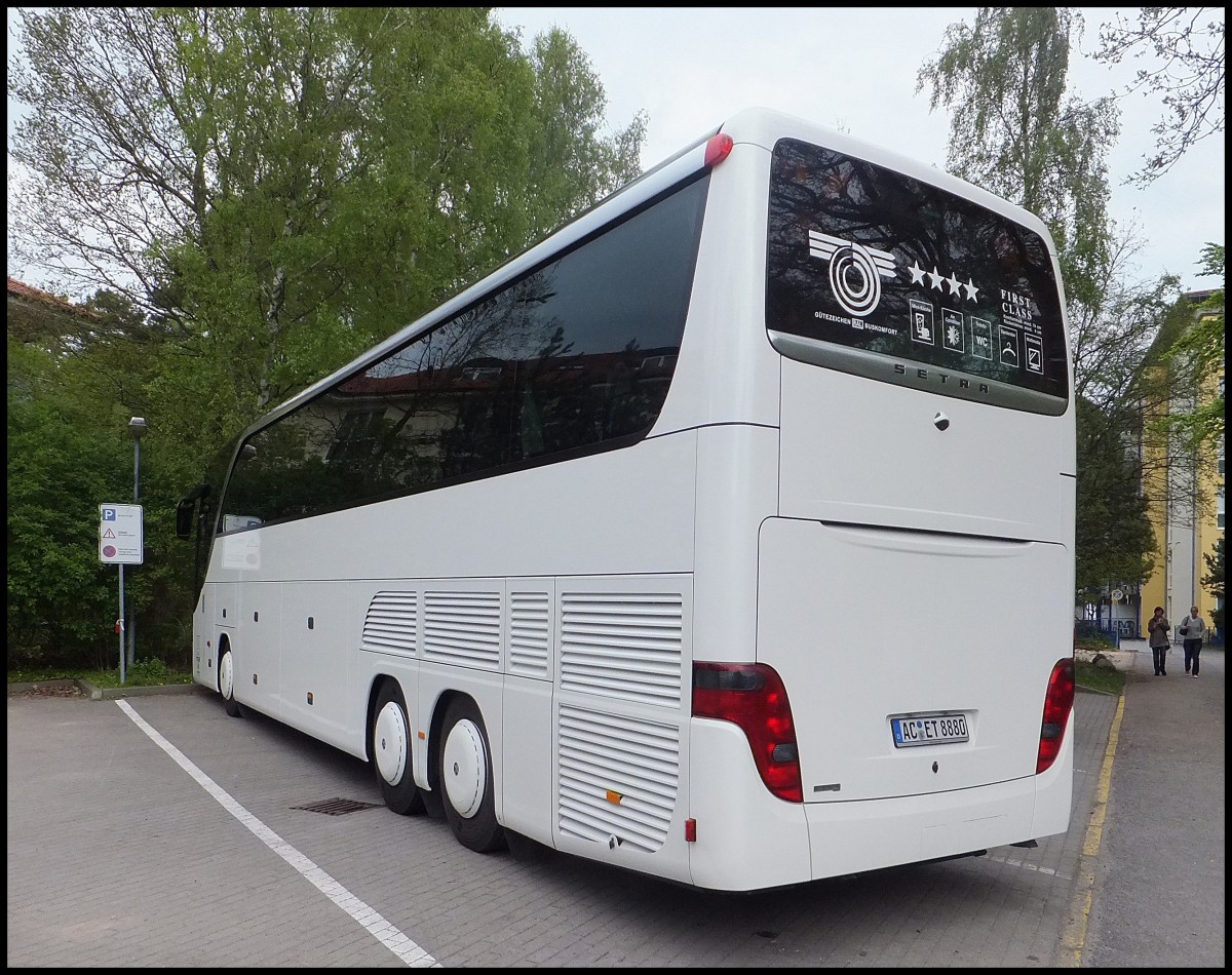 Setra 416 HDH von Regio Tours aus Deutschland in Binz.