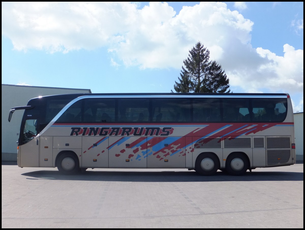 Setra 416 HDH von Ringarums aus Schweden in Sassnitz.