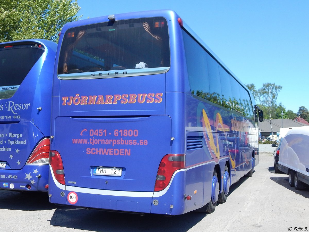 Setra 416 HDH von Tjörnarpsbuss aus Schweden in Binz.