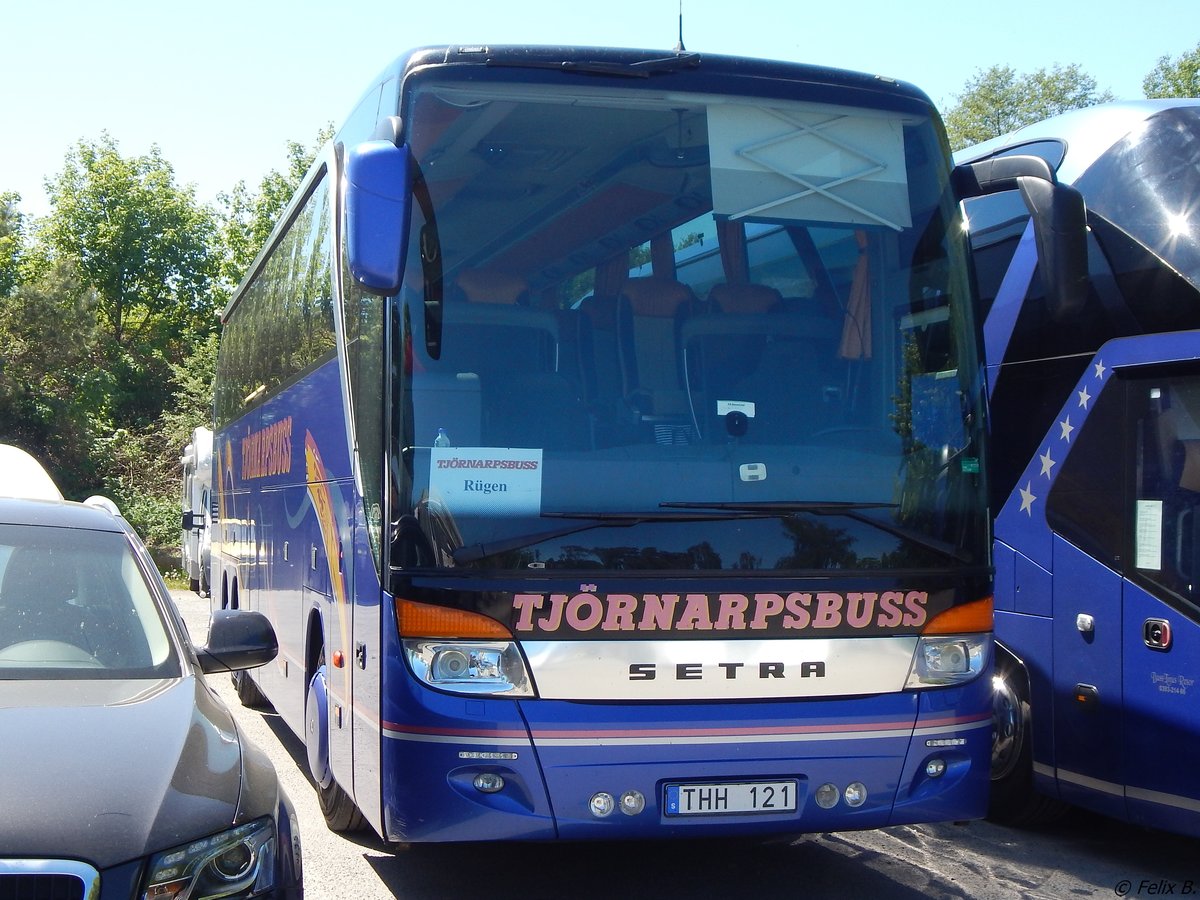 Setra 416 HDH von Tjörnarpsbuss aus Schweden in Binz.