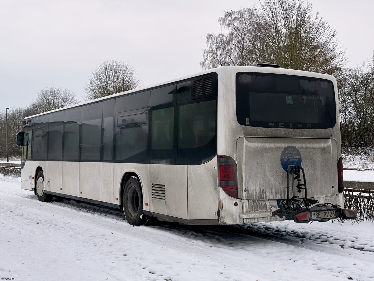 Setra 416 NF der MVVG in Plau am See. 