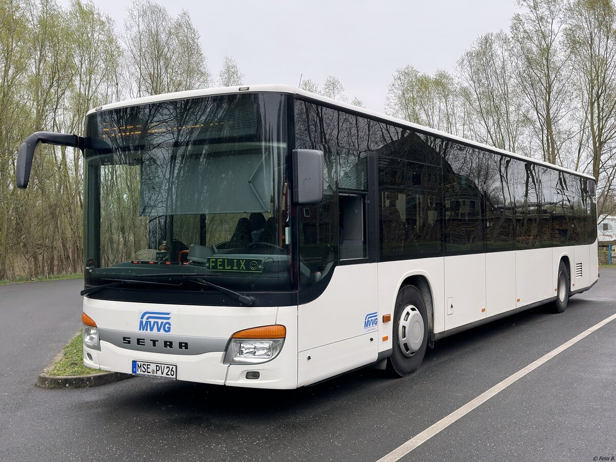Setra 416 NF der MVVG in Plau am See.