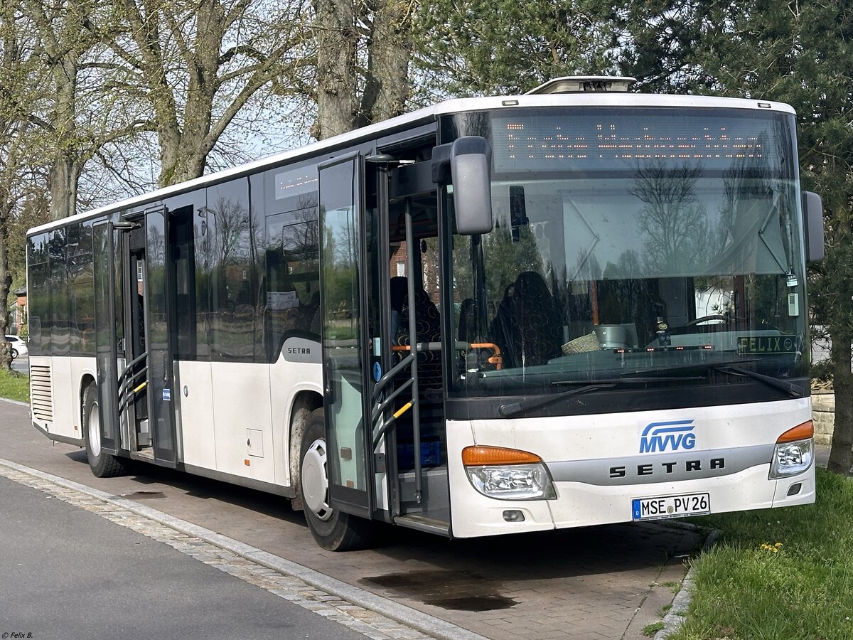 Setra 416 NF der MVVG in Plau am See.