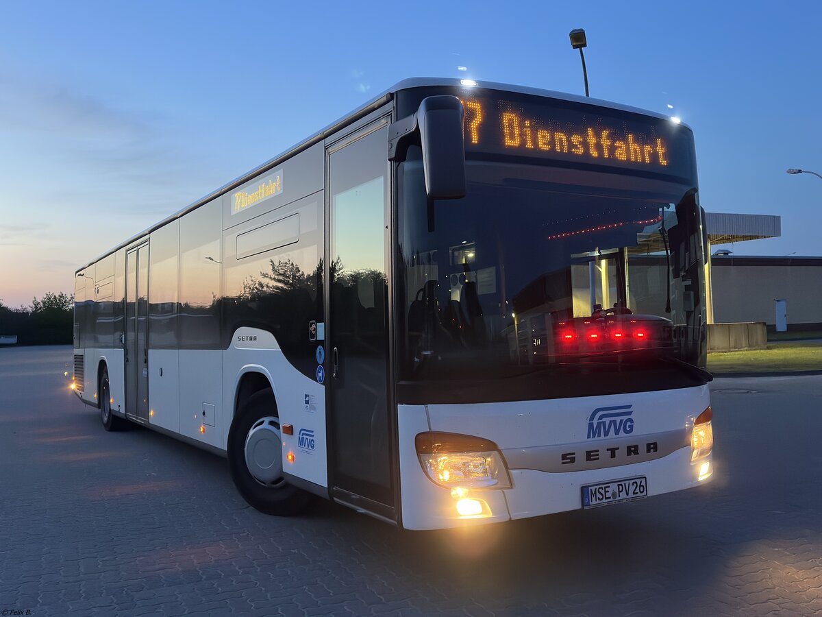Setra 416 NF der MVVG in Waren.