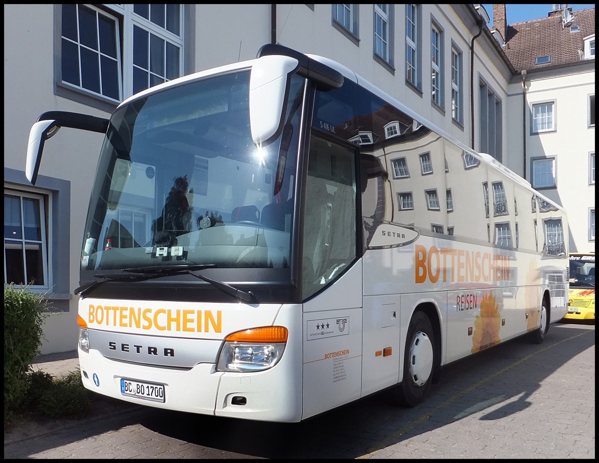 Setra 416 UL von Bottenschein aus Deutschland in Sassnitz.