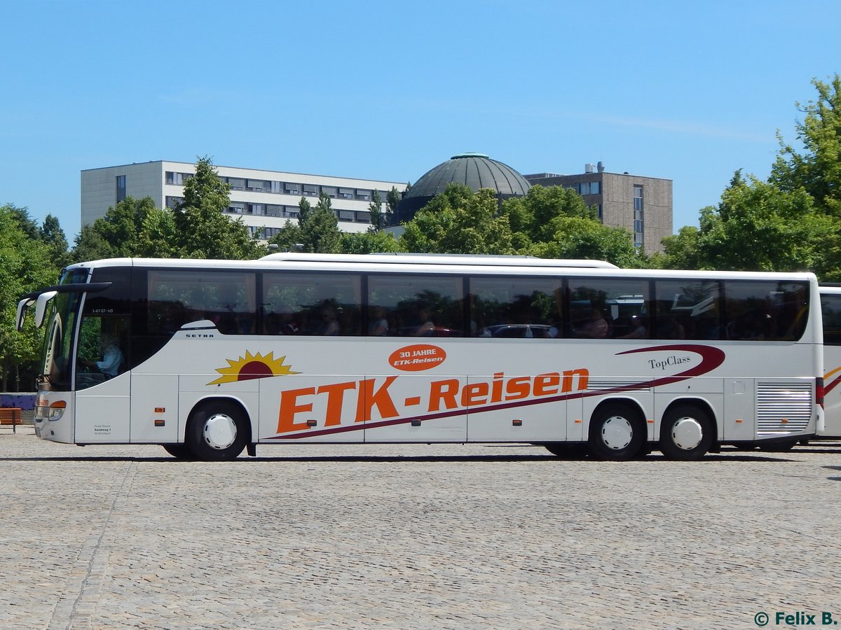 Setra 417 GT-HD von ETK-Reisen aus Deutschland in Potsdam. 