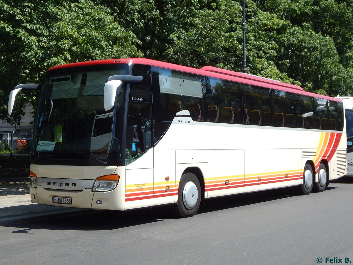 Setra 417 GT-HD von Haru aus Deutschland in Berlin.