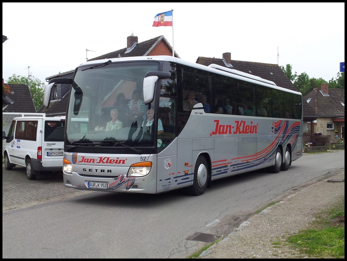 Setra 417 GT-HD von Jan Klein aus Deutschland in Burg.