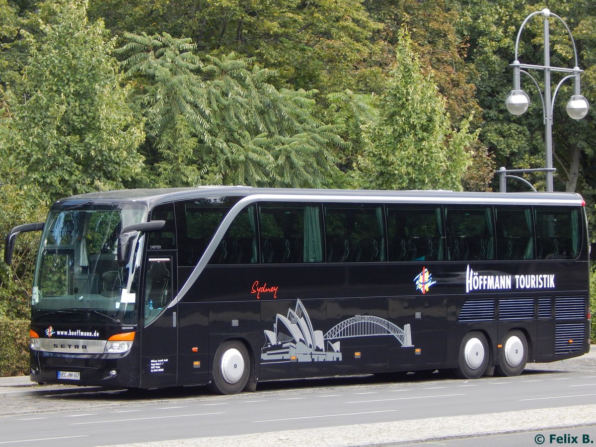 Setra 417 HDH von Höffmann Touristik aus Deutschland in Berlin.