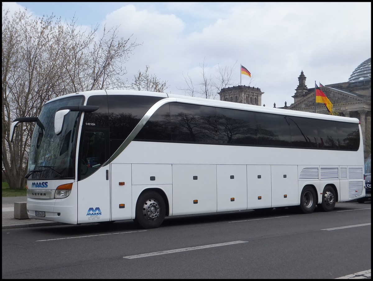 Setra 417 HDH von Maass aus Deutschland in Berlin.