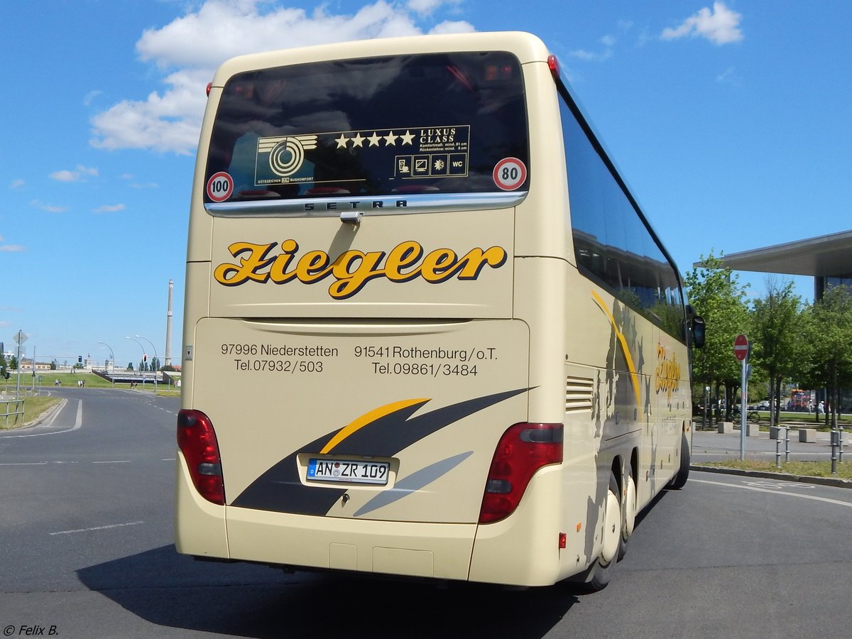 Setra 417 HDH von Ziegler aus Deutschland in Berlin.