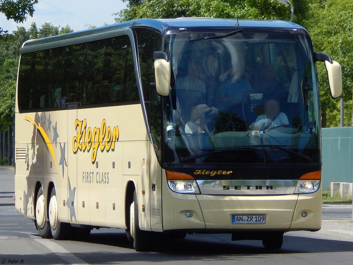 Setra 417 HDH von Ziegler aus Deutschland in Berlin.