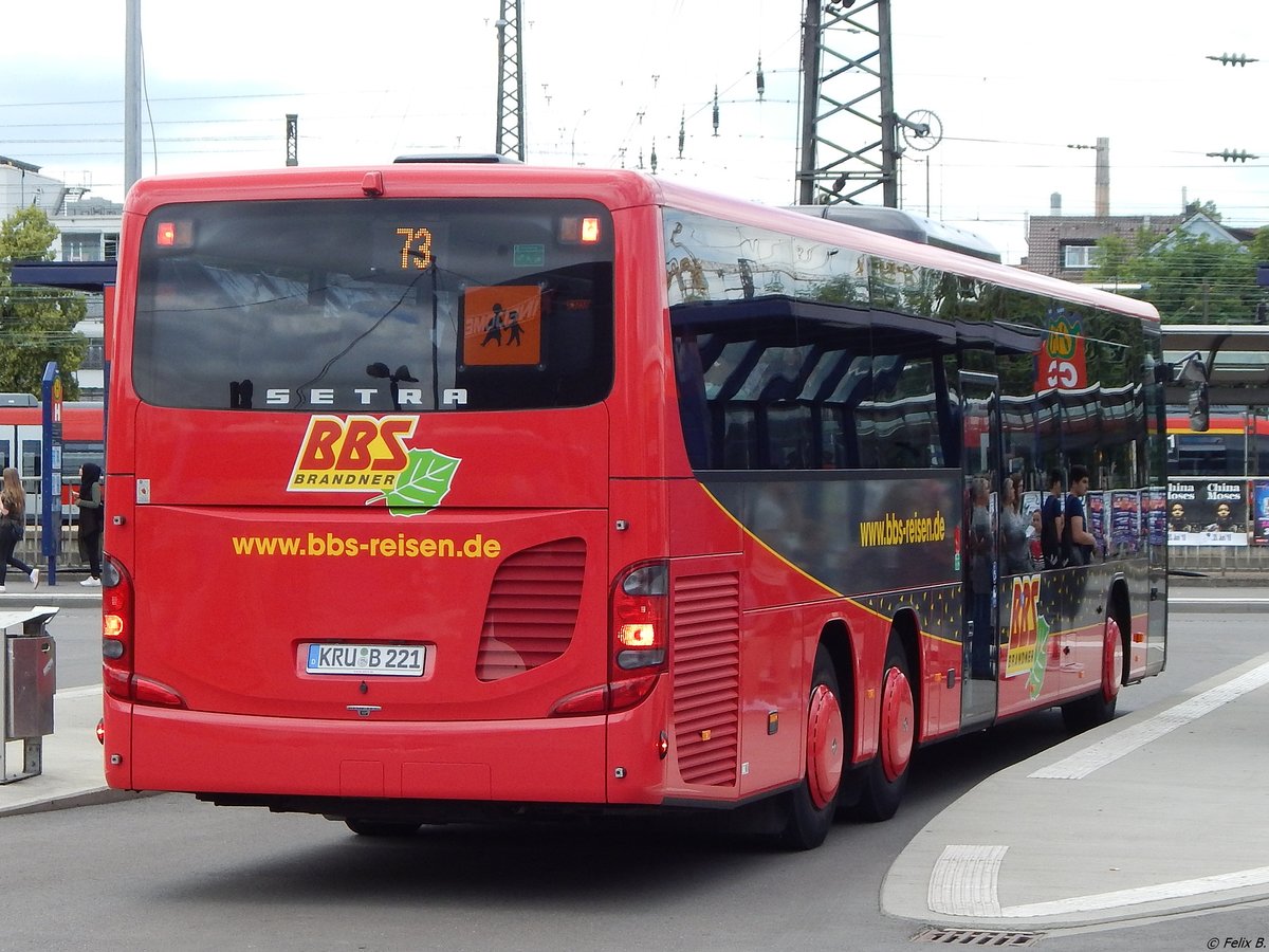 Setra 418 LE Business von BBS Schapfl aus Deutschland in Ulm.