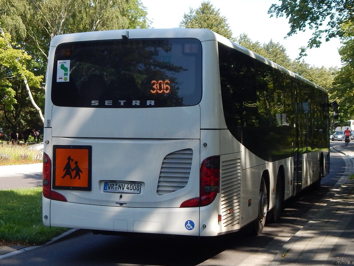 Setra 418 LE Business der VVR in Stralsund.