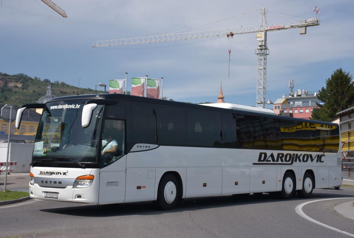 Setra 419 UL von Darojkovic Reisen aus hr. 2017 in Krems.