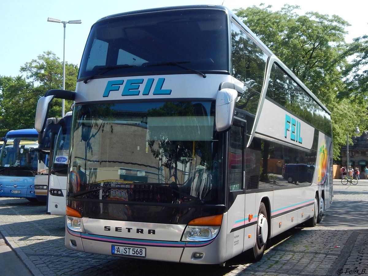 Setra 431 DT von Feil aus Deutschland in Berlin. 