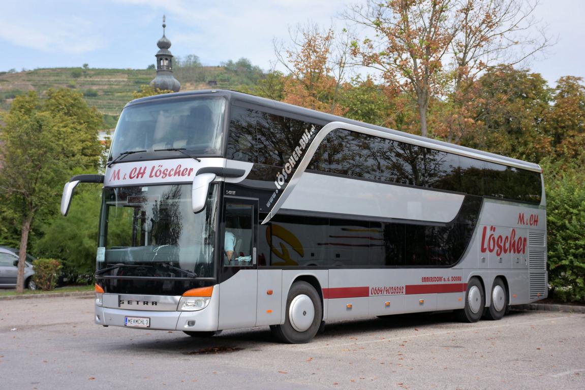 Setra 431 DT von M & CH Lscher Reisen aus sterreich 2017 in Krems.