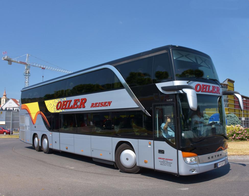 Setra 431 DT von OHLER Reisen aus sterreich 06/2017 in Krems.